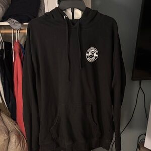 Black Hoodie with Logo